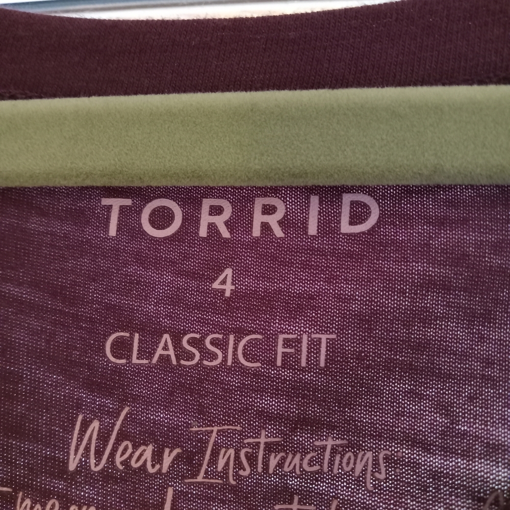 Torrid super soft T- shirt 4x